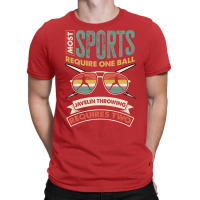 Track And Field Javelin Throwing Thrower Retro T-shirt | Artistshot