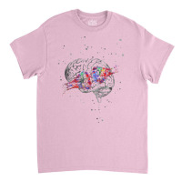 Synapse Receptor And Brain Travel Classic T-shirt | Artistshot