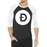 Dogecoin 3/4 Sleeve Shirt | Artistshot