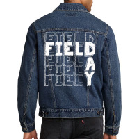 Field Day 2022 For School Teachers Kids And Family Men Denim Jacket | Artistshot