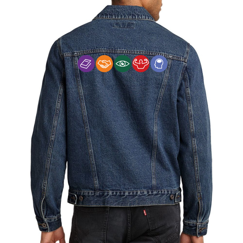 Eldritch Investigator Men Denim Jacket by jochumprelll | Artistshot