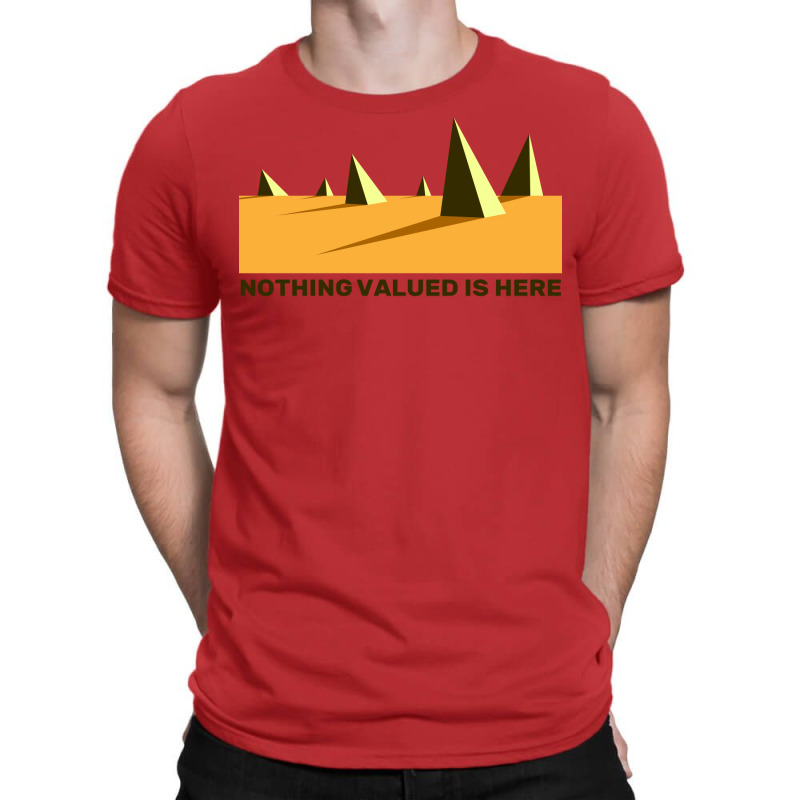 Nothing Valued Is Here Spike Field Stars T-shirt | Artistshot