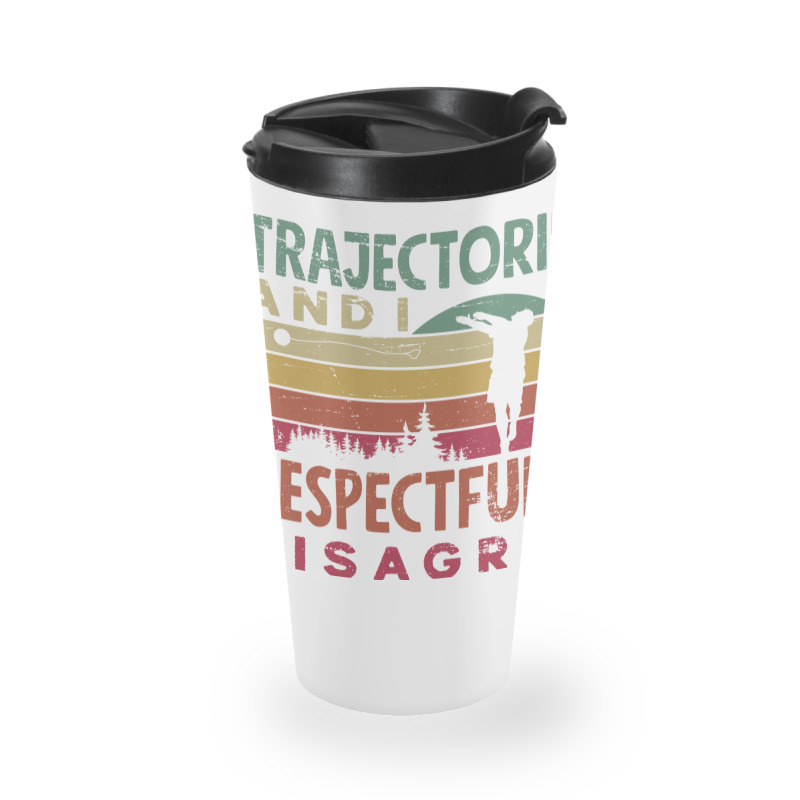 Track And Field Hammer Throwing Trajectories And I Travel Mug | Artistshot