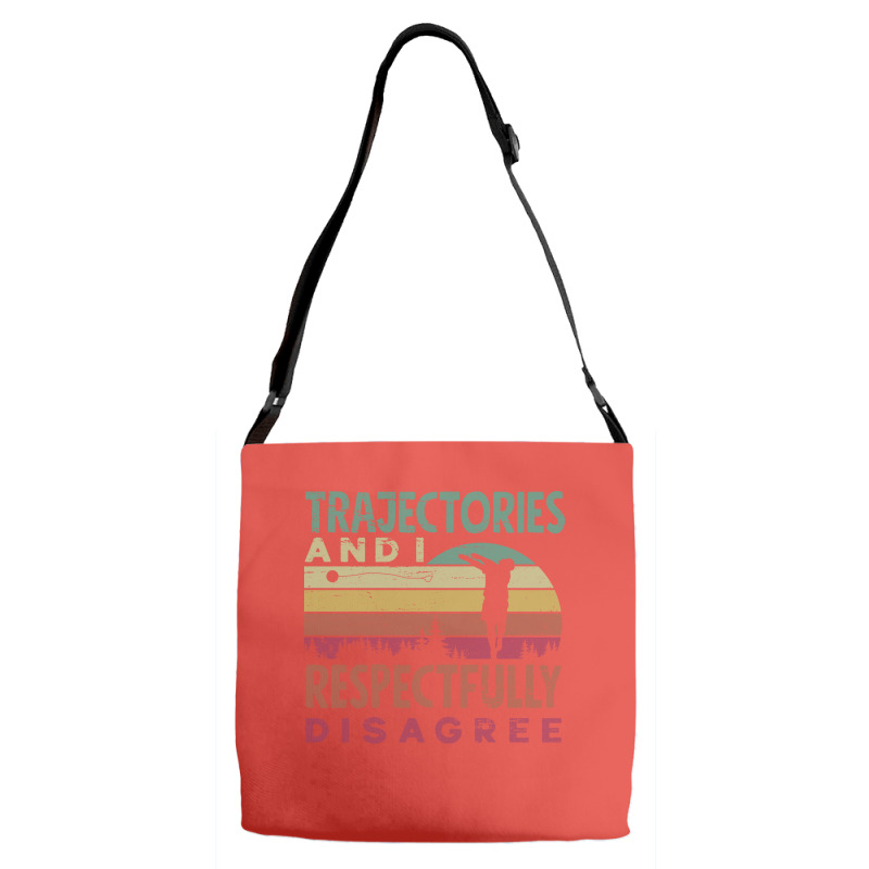 Track And Field Hammer Throwing Trajectories And I Adjustable Strap Totes | Artistshot