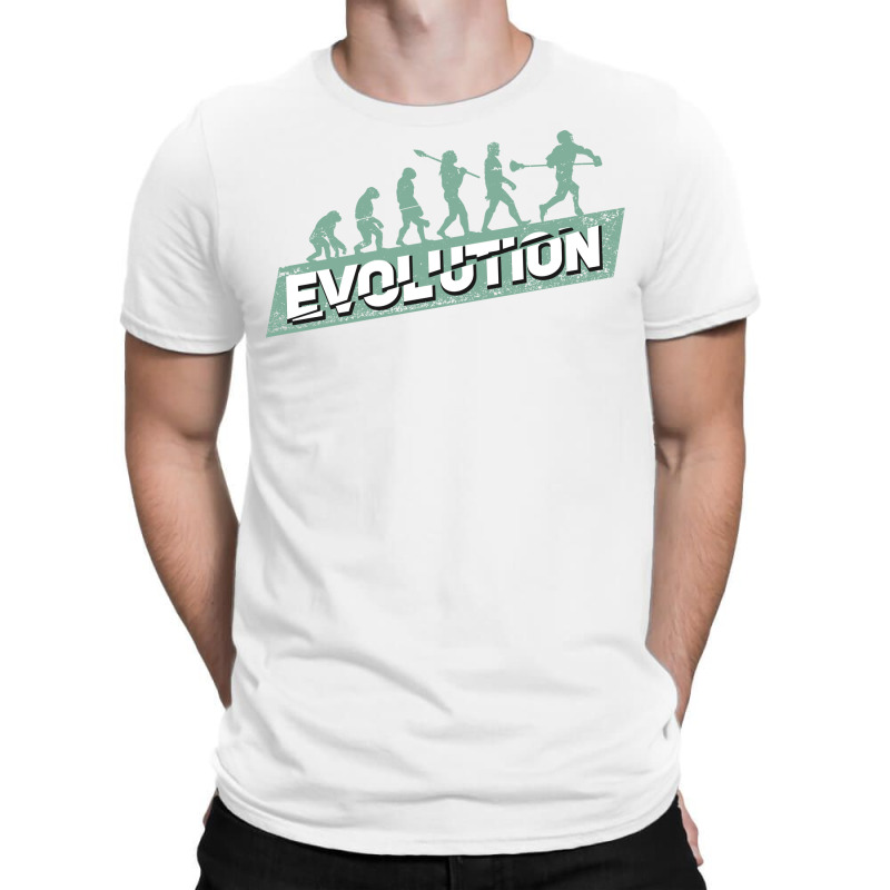 Lacrosse Evolution Player Gift Yellow T-Shirt by azapogosw | Artistshot