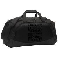 A Truly Great Exercise Therapist Is Hard To Find D Active Duffel | Artistshot