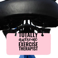 Totally Awesome Exercise Therapist Green Bicycle License Plate | Artistshot