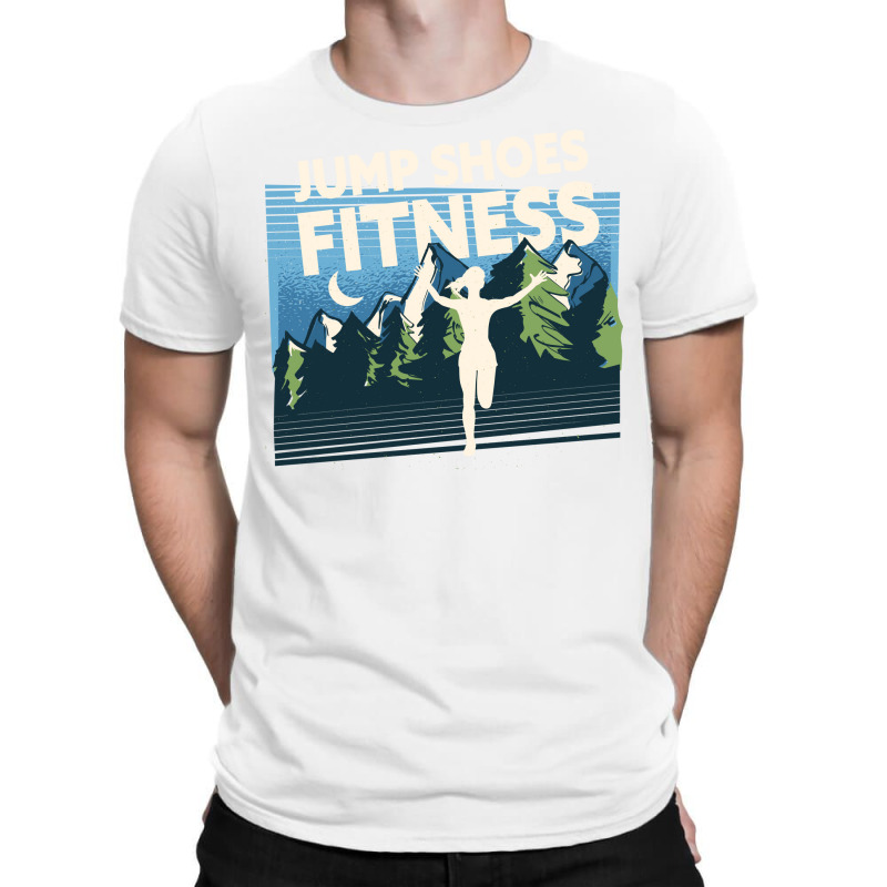 Jump Shoes Fitness Fitness Woman Love T-Shirt by vllaidenisoi | Artistshot