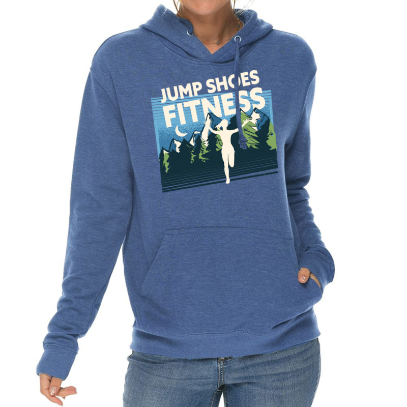 Jump Shoes Fitness Fitness Woman Love Lightweight Hoodie by vllaidenisoi | Artistshot