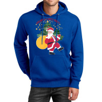 Merry Christmas Santa Clause Decorated Tree T Shir Unisex Hoodie | Artistshot