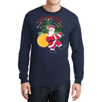 Merry Christmas Santa Clause Decorated Tree T Shir Long Sleeve Shirts | Artistshot