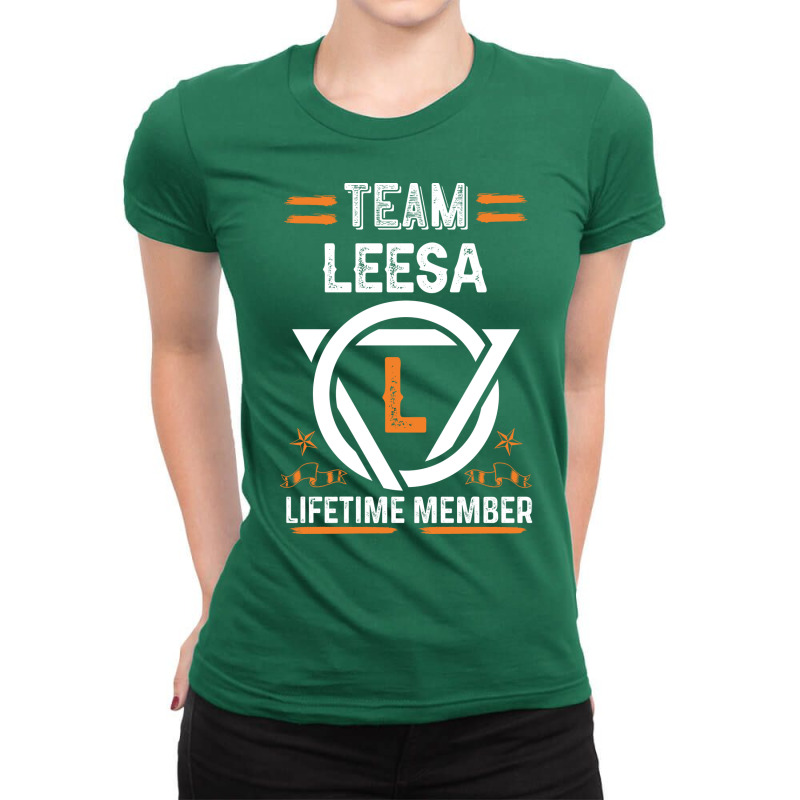 Team Leesa Lifetime Member Family Name Surname Mid Ladies Fitted T-Shirt by tiksrosiu | Artistshot