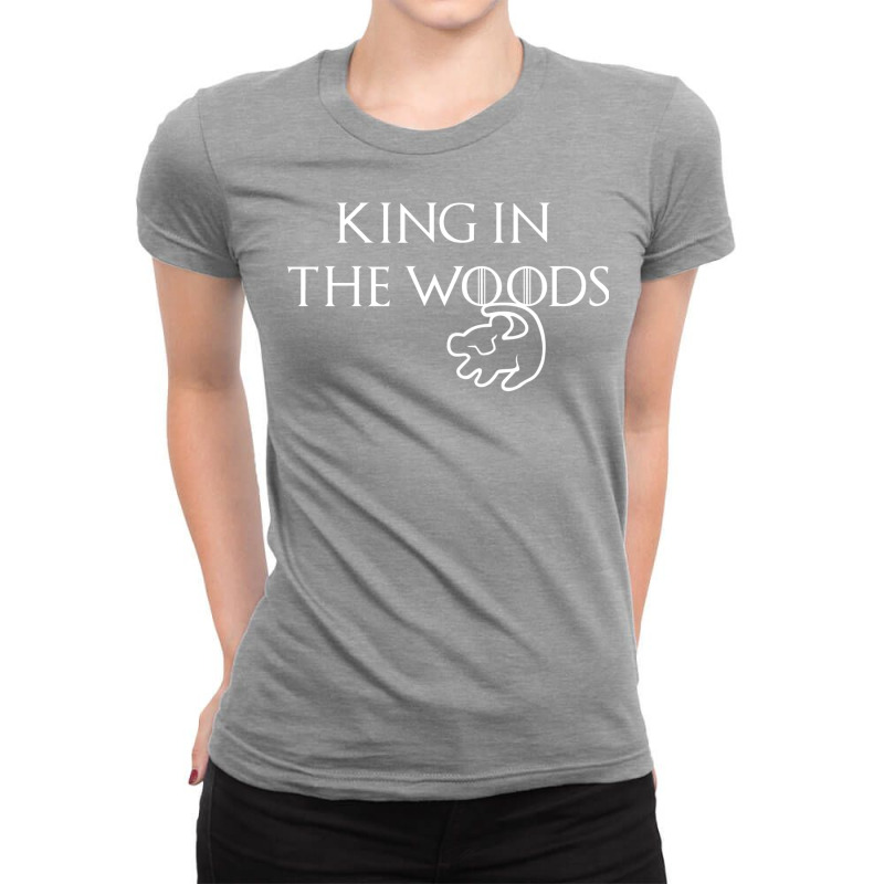 King In The Woods Ladies Fitted T-Shirt by mcnittrulonb | Artistshot