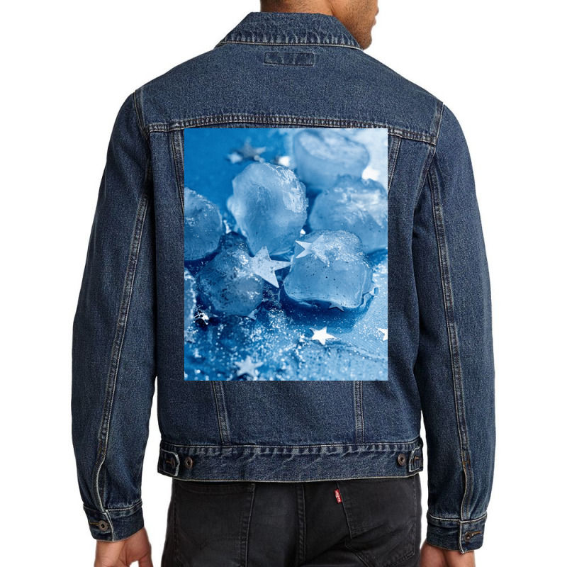 Ice Cubes Men Denim Jacket by sivelslebeckl | Artistshot