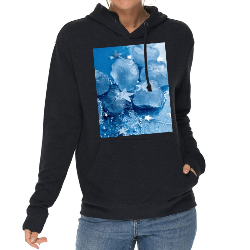 Ice Cubes Lightweight Hoodie by sivelslebeckl | Artistshot