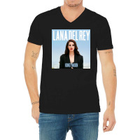 Lana Del Honeymoon V-neck Tee | Artistshot