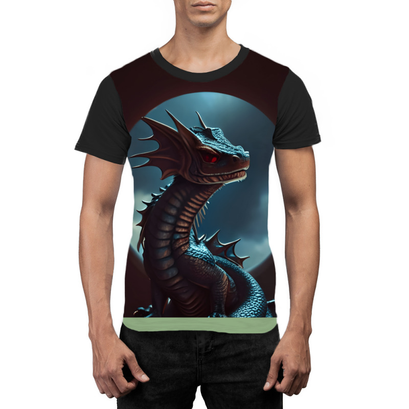 Neden Dragon Graphic T-shirt | Artistshot