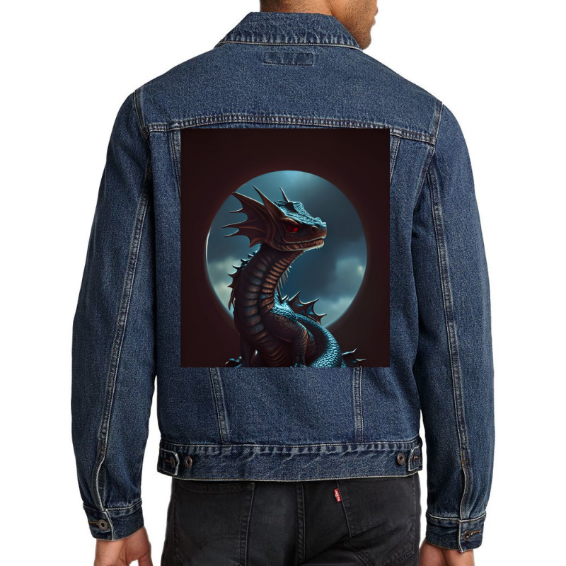 Neden Dragon Men Denim Jacket | Artistshot