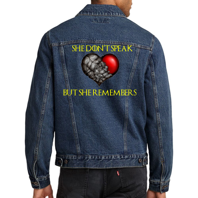 Lady Stoneheart Men Denim Jacket by sivelslebeckl | Artistshot