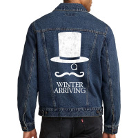 Winter Is Arriving Men Denim Jacket | Artistshot