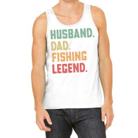 Husband Dad Fishing Legend Fisher 70s Tank Top | Artistshot