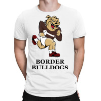 Border Bulldogs T-shirt | Artistshot