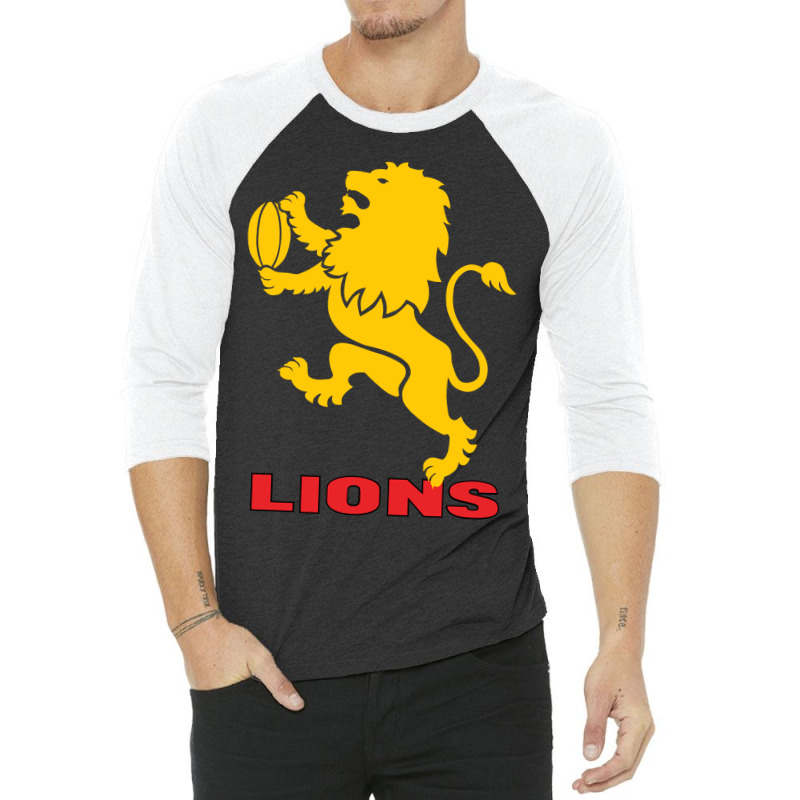 Golden Lions 3/4 Sleeve Shirt | Artistshot