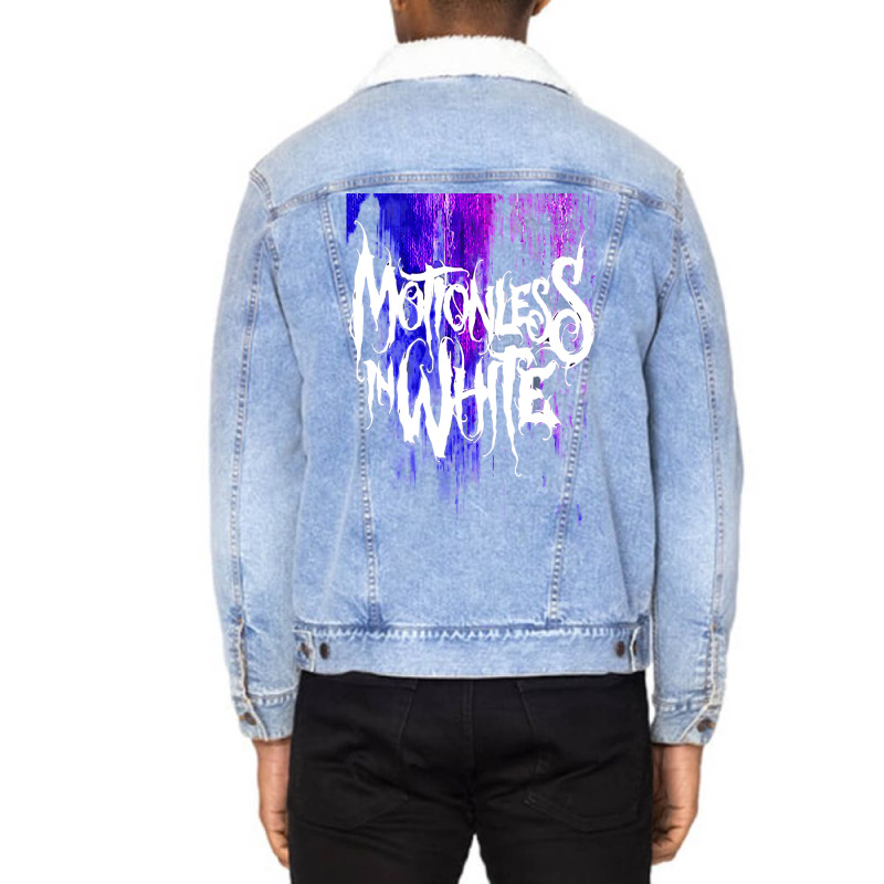 Gradation Purple     Motionless    Trending 1 Moti Unisex Sherpa-lined Denim Jacket | Artistshot