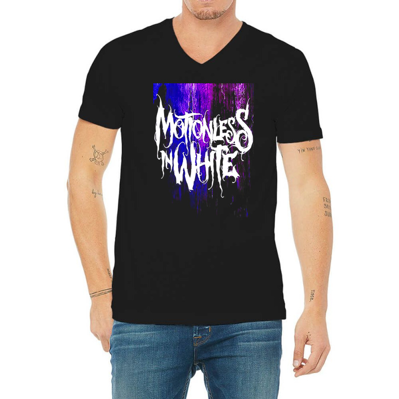 Gradation Purple     Motionless    Trending 1 Moti V-neck Tee | Artistshot