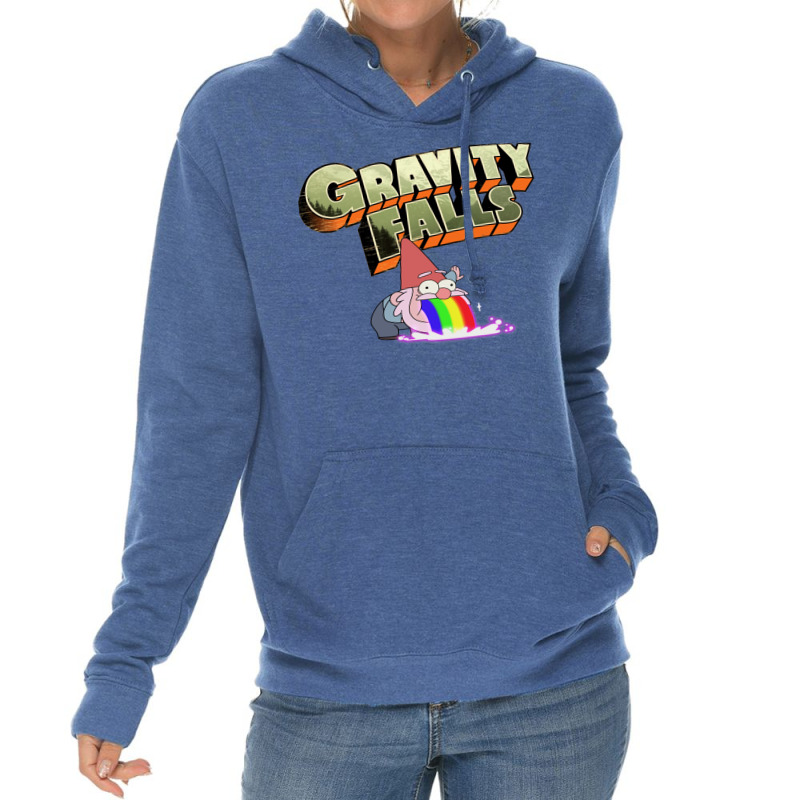 Gravity Falls Gnome Puke Lightweight Hoodie | Artistshot