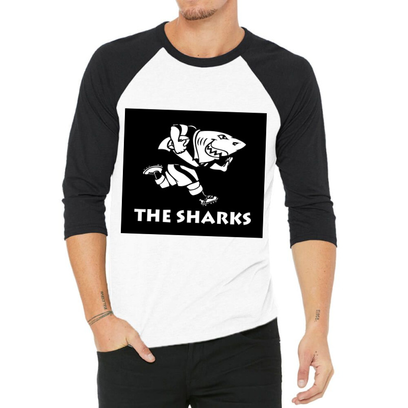 Sharks 3/4 Sleeve Shirt | Artistshot