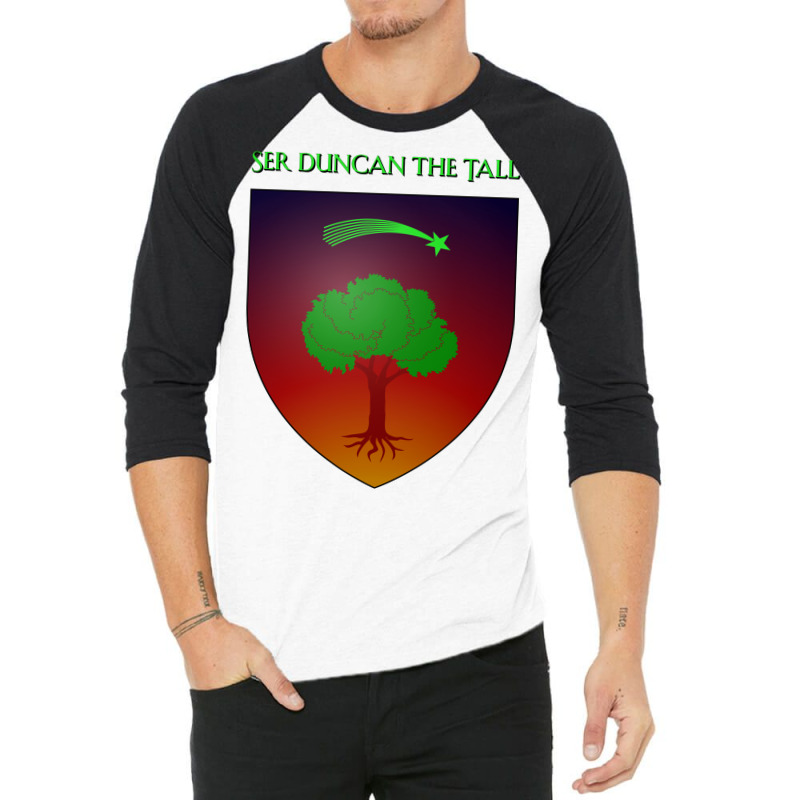 Ser Duncan The Tall Coat Of Arms Heraldry Sigil 3/4 Sleeve Shirt | Artistshot