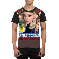 Sophie Turner 8 Graphic T-shirt | Artistshot