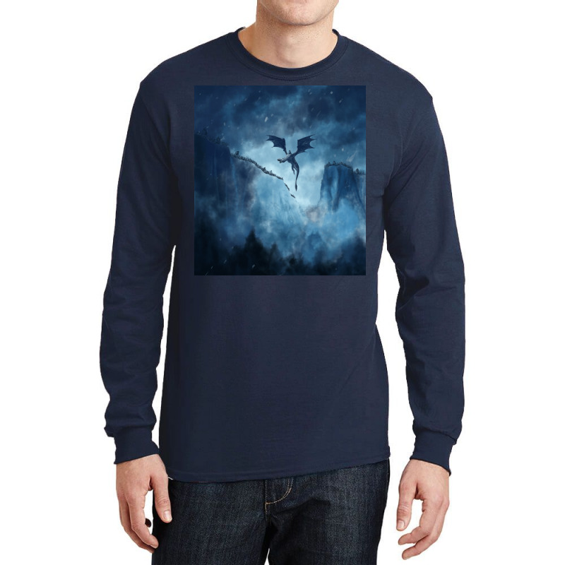 The Night King Arrives Long Sleeve Shirts by ferrarperishc | Artistshot