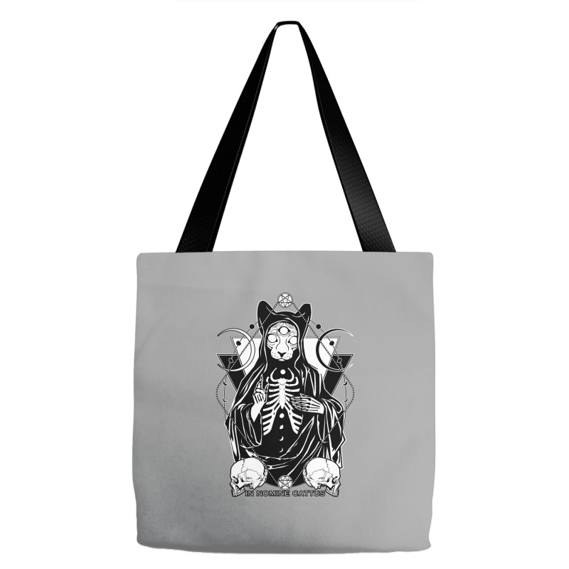 In Nomine Cattus   The Cat Priest Tote Bags by gabyorn2 | Artistshot