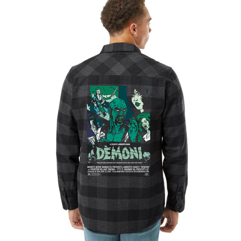 Demons 3 Flannel Shirt | Artistshot