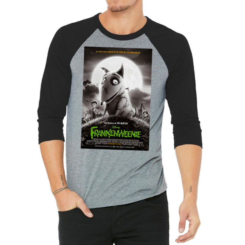 Frankenweenie Frankenweenie 3/4 Sleeve Shirt | Artistshot