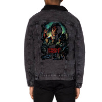 Fright Night 2 Unisex Sherpa-lined Denim Jacket | Artistshot