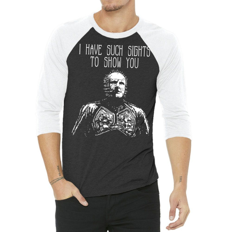 Hellraiser   Pinhead 2 3/4 Sleeve Shirt | Artistshot