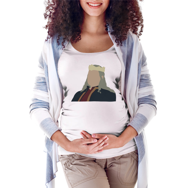 King Viserys Maternity Scoop Neck T-shirt by wifordlacruep | Artistshot