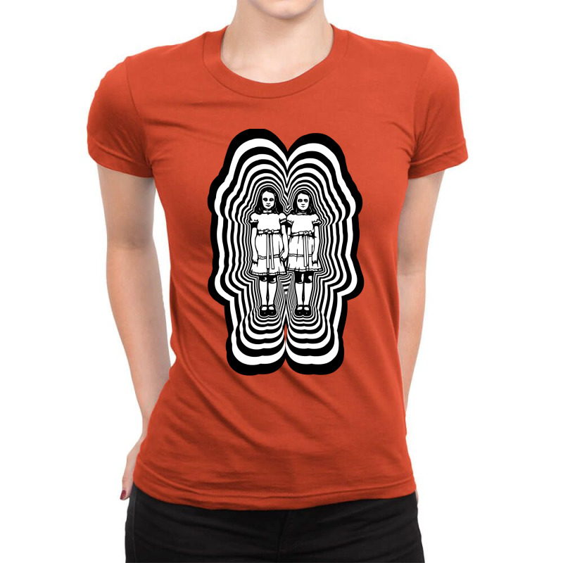 Hypnosis Evil Twins Ladies Fitted T-Shirt by dauerkolm5 | Artistshot