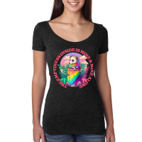 The Emptiness Inside Is Mine & Mine Alone Women's Triblend Scoop T-shirt | Artistshot