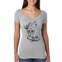 Horror   Pagemaster Women's Triblend Scoop T-shirt | Artistshot