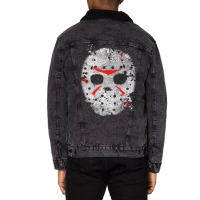 Jason Voorhees 2 Unisex Sherpa-lined Denim Jacket | Artistshot