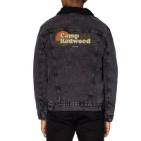 Camp Redwood 1984 Unisex Sherpa-lined Denim Jacket | Artistshot