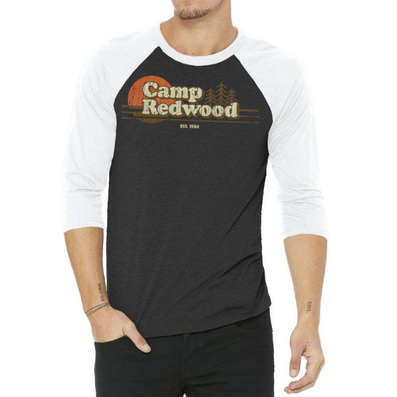 Camp Redwood 1984 3/4 Sleeve Shirt by fiserpoughk | Artistshot