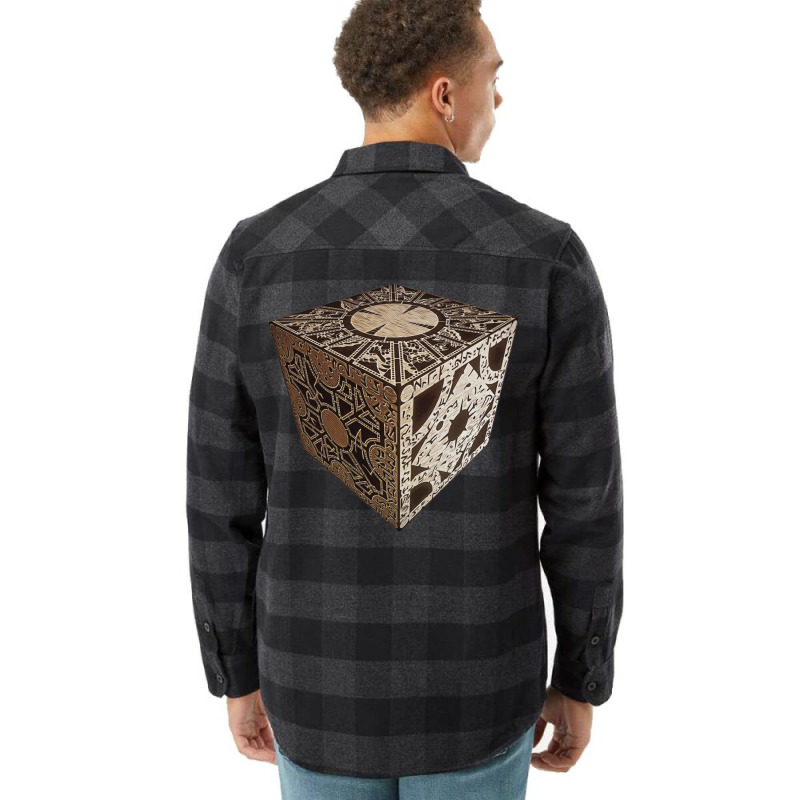 Cenobite Lament Configuration Puzzle Box Flannel Shirt by russchaixt | Artistshot