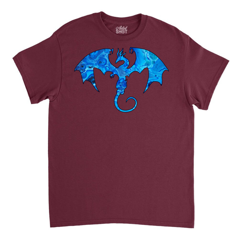 Ice Dragon Classic T-shirt by peatcrascow | Artistshot