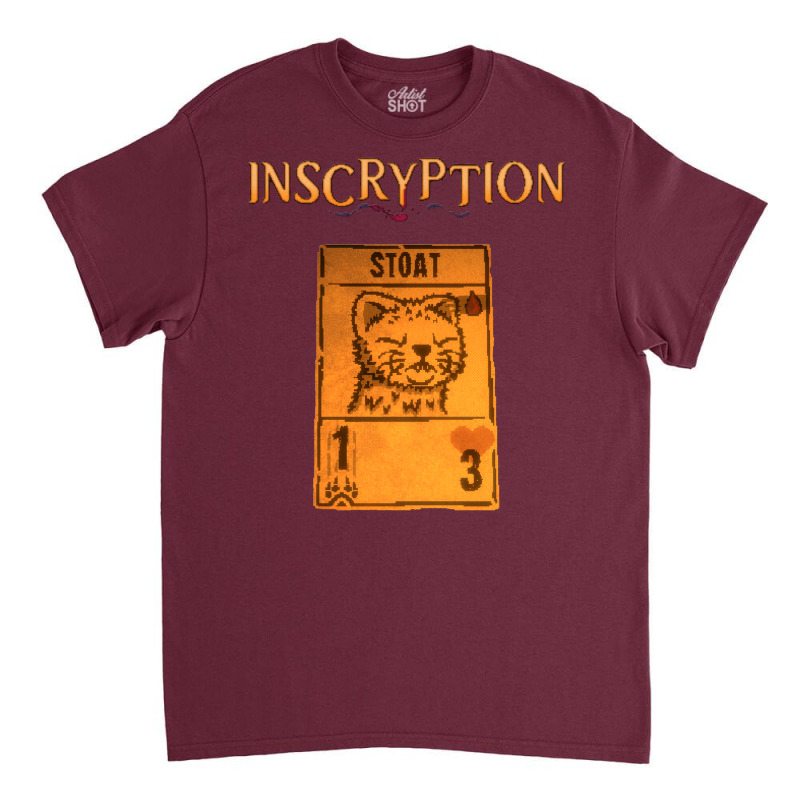 Inscryption Psychological Horror Stoat Card Game H Classic T-shirt by fiserpoughk | Artistshot