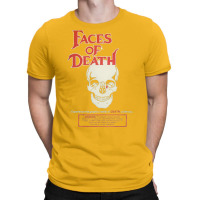 Faces Of Death   Cover Art（1978）☆vhsgasm Vid T-shirt | Artistshot